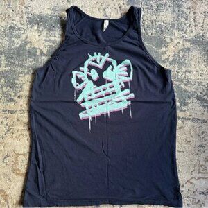 Arcane Jinx Monkey Graffiti Tank-top - Medium